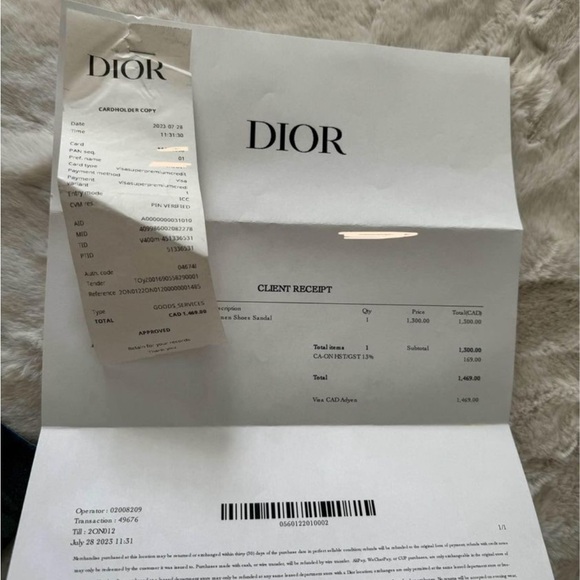 SOLD Dior sandal heels - Picture 4 of 4